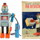 Illustration for article titled 7 Humanoid Toy Robots from the Original Space Age